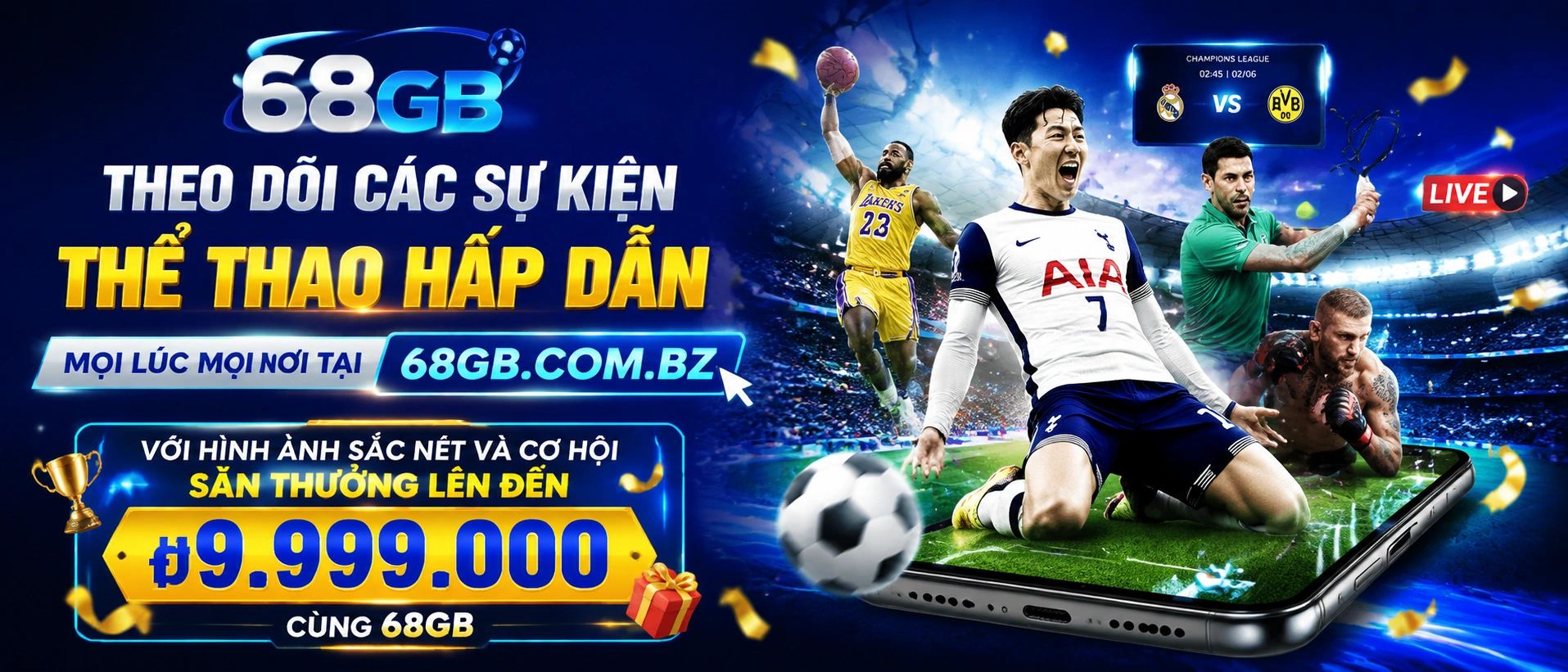 Ứng dụng 68GB trên thiết bị di động