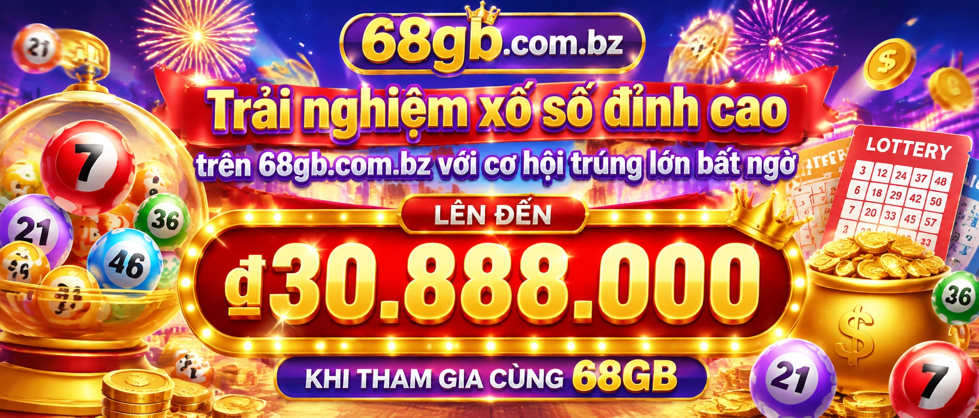 Ưu đãi và tra cứu Xổ Số 68GB