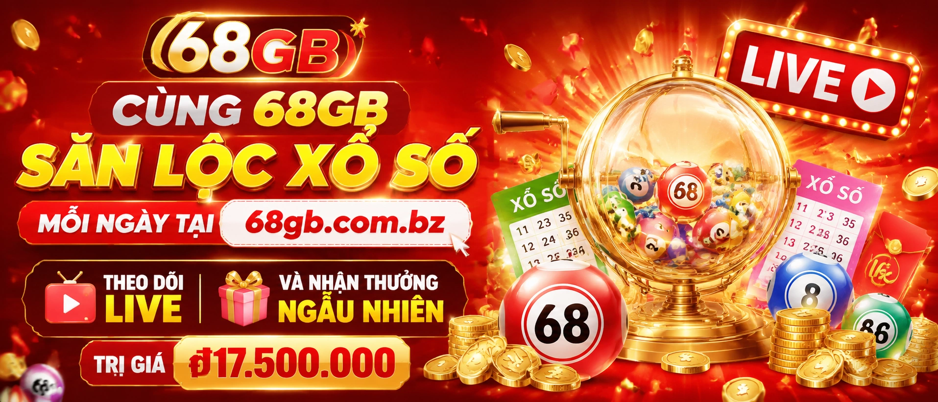Giao diện tra cứu Xổ Số 68GB trên nhiều thiết bị