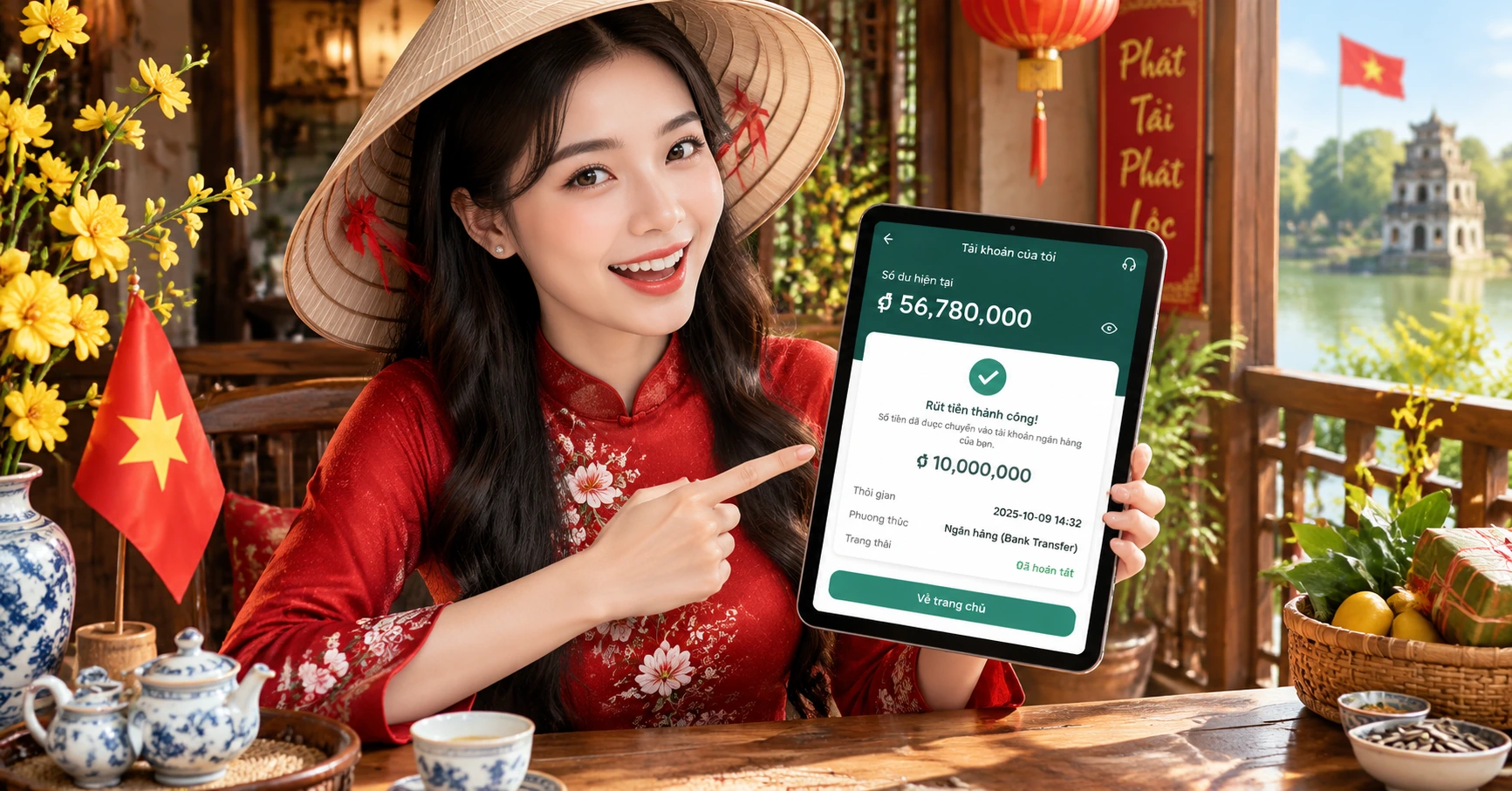Rút tiền ok365 nhanh chóng và an toàn cho người chơi Việt Nam - image 3